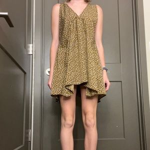 brown sun dress